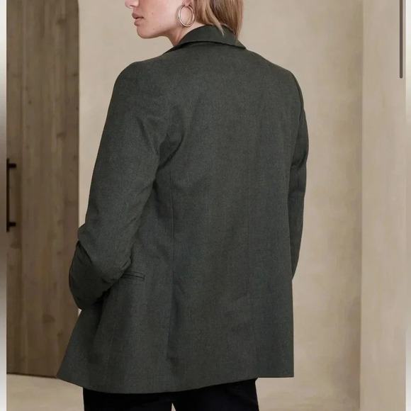 Banana Republic Flannel Suiting Blazer - Picture 2 of 9